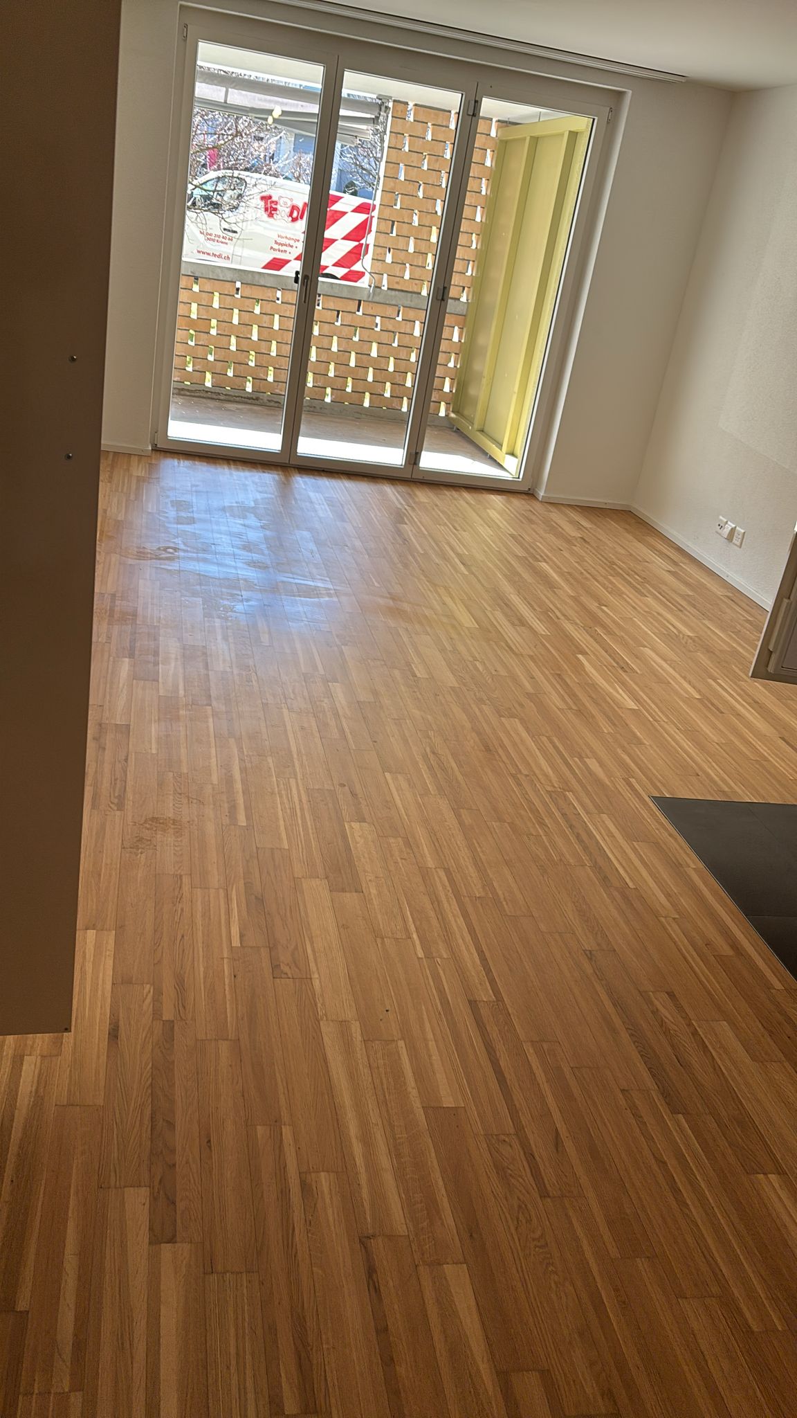 Moderne Küche gereinigt